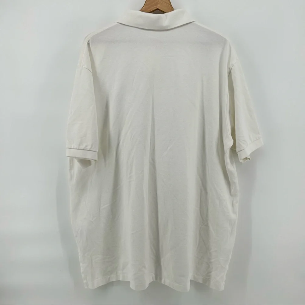 Polo Ralph Lauren Polo Shirt Mens 2XB White‎ Blue Pony Preppy